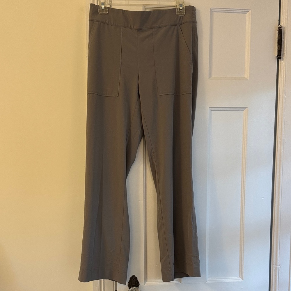 Athleta Women's Gray Wide-Leg Pants